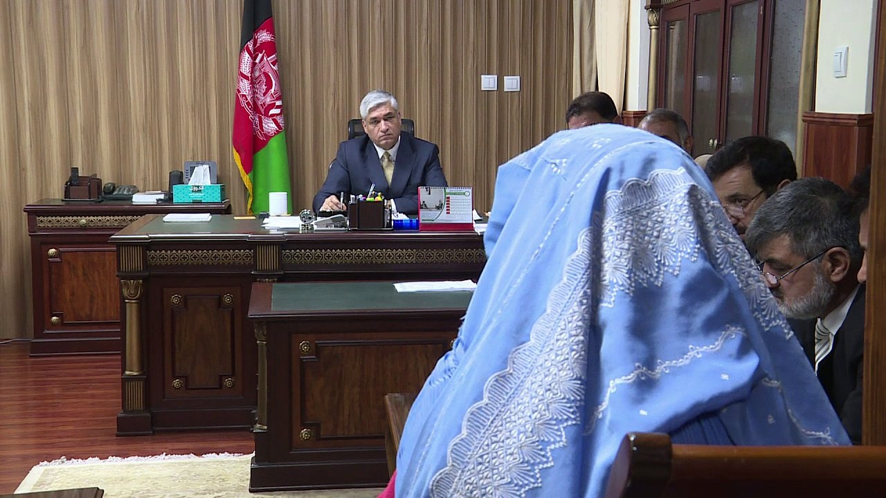 Sprechstunde bei afghanischem generalstaatsanwalt
