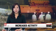 Increased activity spotted at North Korea's nuclear test site