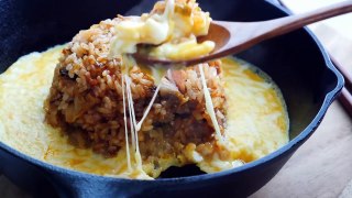 [Spaceship Fried Rice] Kimchi Fried Rice [Umi's Cooking  - hercooking]-P793feiYh9A