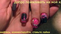 Monogram with rhinestones Top amazing spring nail design Beautiful and simple Nail art design-S1kBt1wV_TU