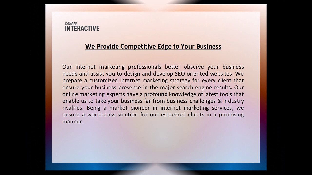 SynapseInteractive SEO Agency India