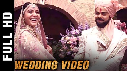 Anushka Sharma Virat Kohli FULL WEDDING VIDEO!