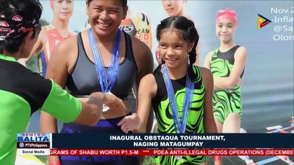 SPORTS BALITA: Inagural Obstaqua Tournament, naging matagumpay