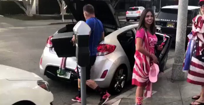 Trump Supporters Confronted After 'Calling 5-Year-Old Girl a Terrorist'