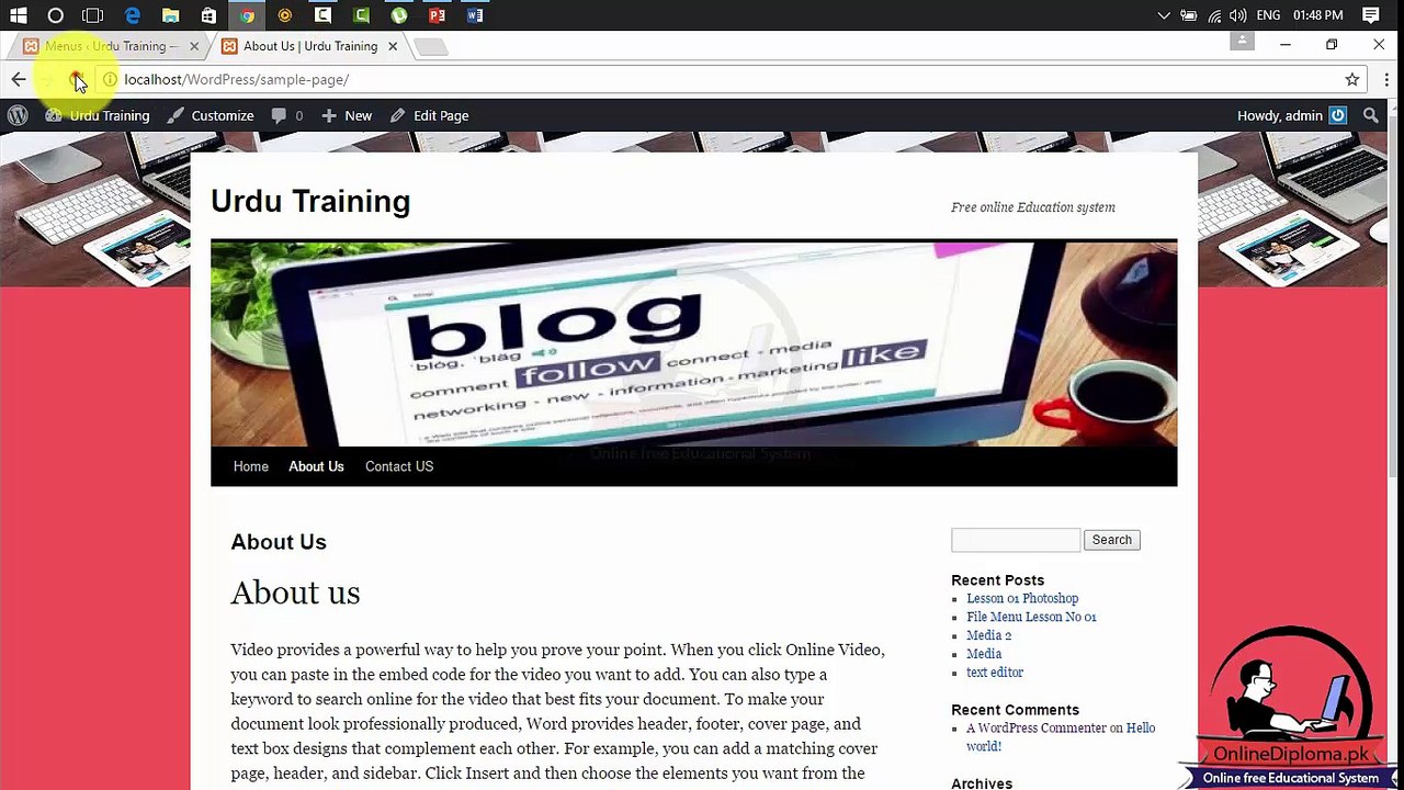 Wordpress Lesson 19