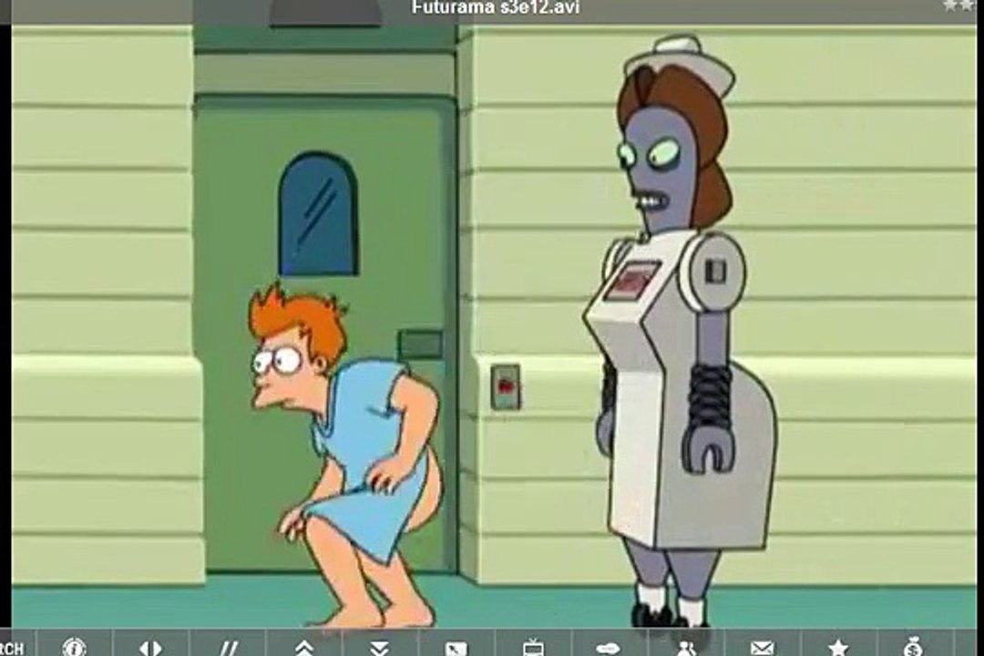 Futurama - The exploding robot scenes