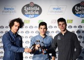 VÍDEO: Estrella Galicia lleva a Madrid a los tres campeones de MotoGP 2017
