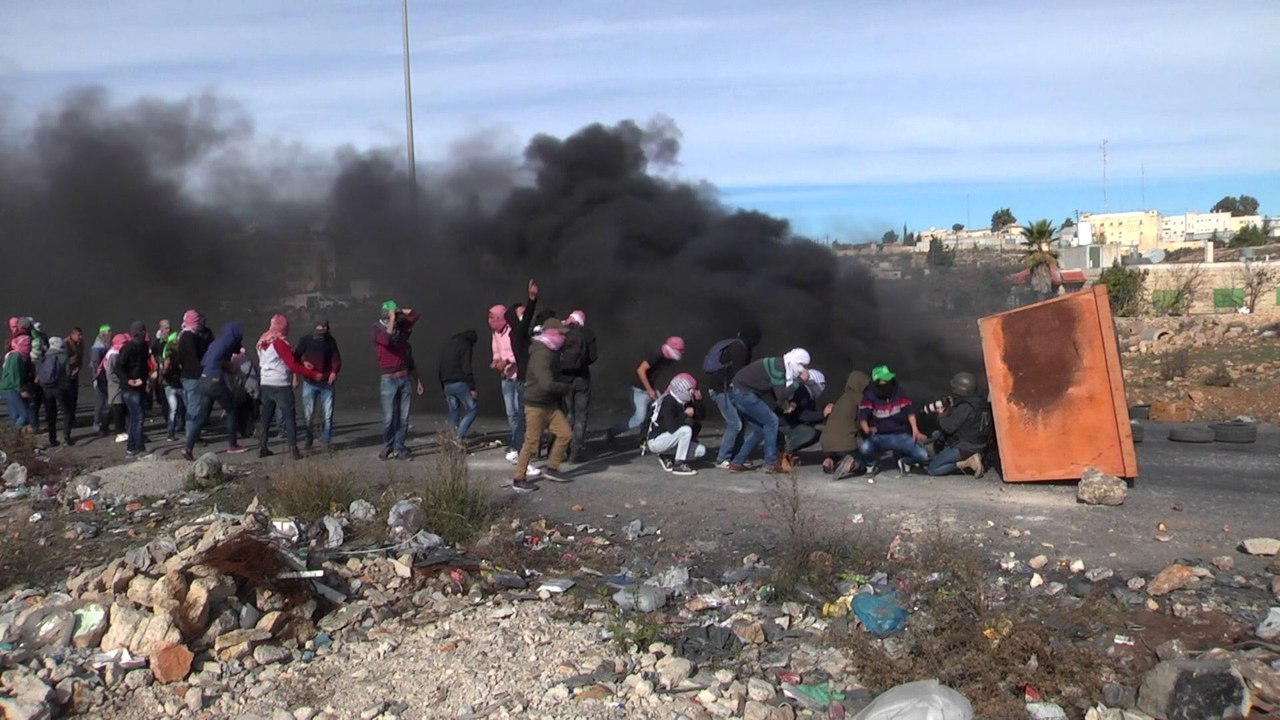 Heurts entre Palestiniens et forces israéliennes en Cisjordanie