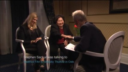 BBC HARDtalk ノーベル平和賞 ICAN - Beatrice Fihn & Setsuko Thurlow (日本語同時通訳)