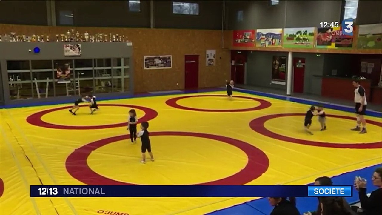France 3 limousin : Baby Lutte avec L'ASPTT Limoges Chaptelat