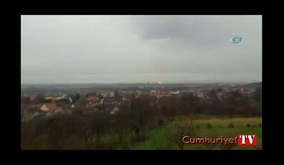 Avusturya’daki patlamadan ilk görüntüler