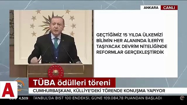 Cumhurbaşkanı Erdoğan Türkiye'nin teknoloji ve bilimde geldiği noktayı anlattı