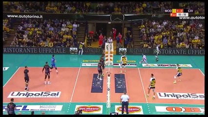 Serie A amazing Volleyball show