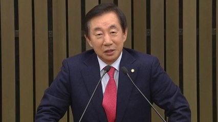 자유한국당 신임 원내대표 김성태 소감발표 / YTN