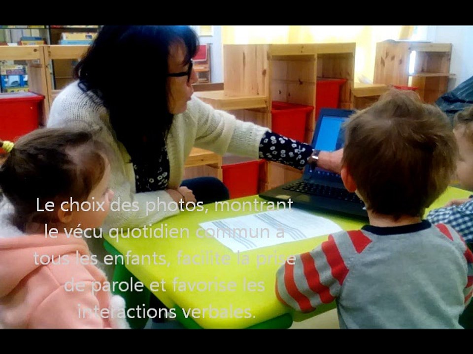 CARDIE Caen : une séance de langage pour les moins de trois ans - Ecole maternelle Henri Sellier (Colombelles 14)