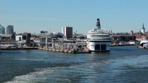 Passenger ferry to Helsinki leaves Tallin
