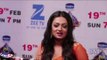 Zindagi Ki Mehek Actress Samiksha Jaiswal Look Beautiful at The Red Carpet of Zee Rishtey Awards