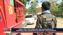 Provincial government ng Lanao del Sur, ipinauubaya sa Kongreso ang pagpapasya sa Martial law extension