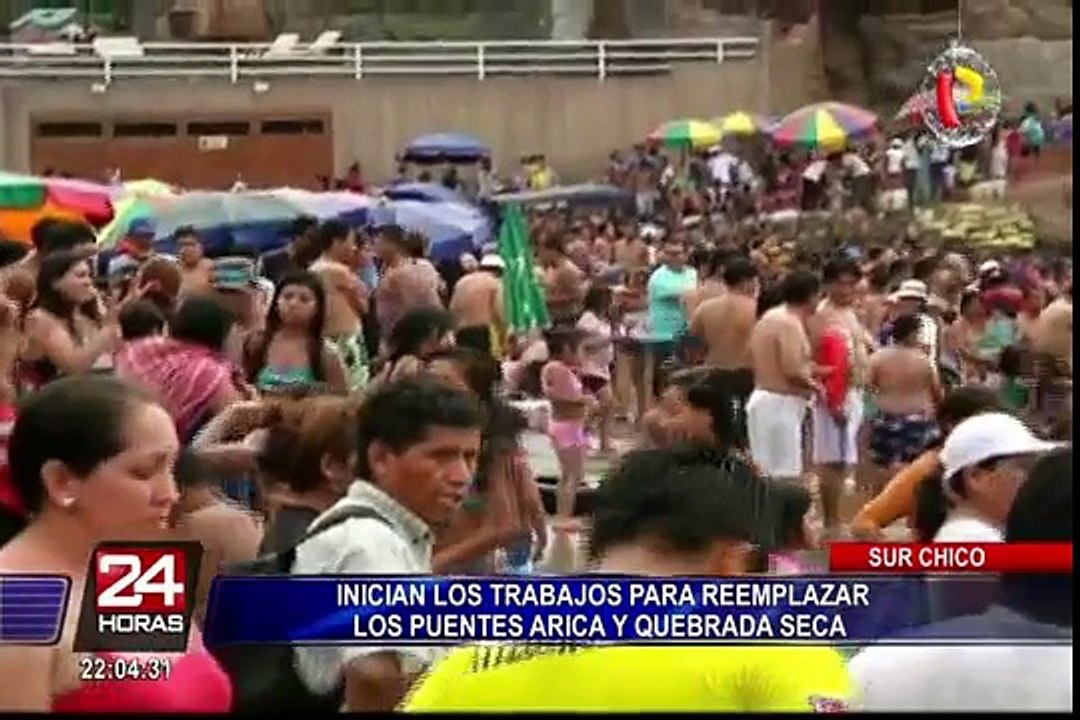 Inician trabajos para reemplazar los puentes Arica y Quebrada Seca en el sur chico