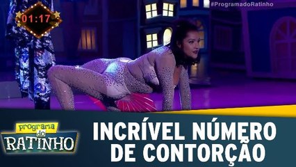 Moça faz incrível número de contorção - Dez ou Mil - 11.12.17