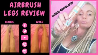 AIRBRUSH LEGS REVIEW ~ DOES IT REALLY WORK? BEFORE & AFTER PHOTOS!