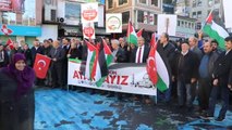 Rize'de Kudüs Protestoları Sürüyor