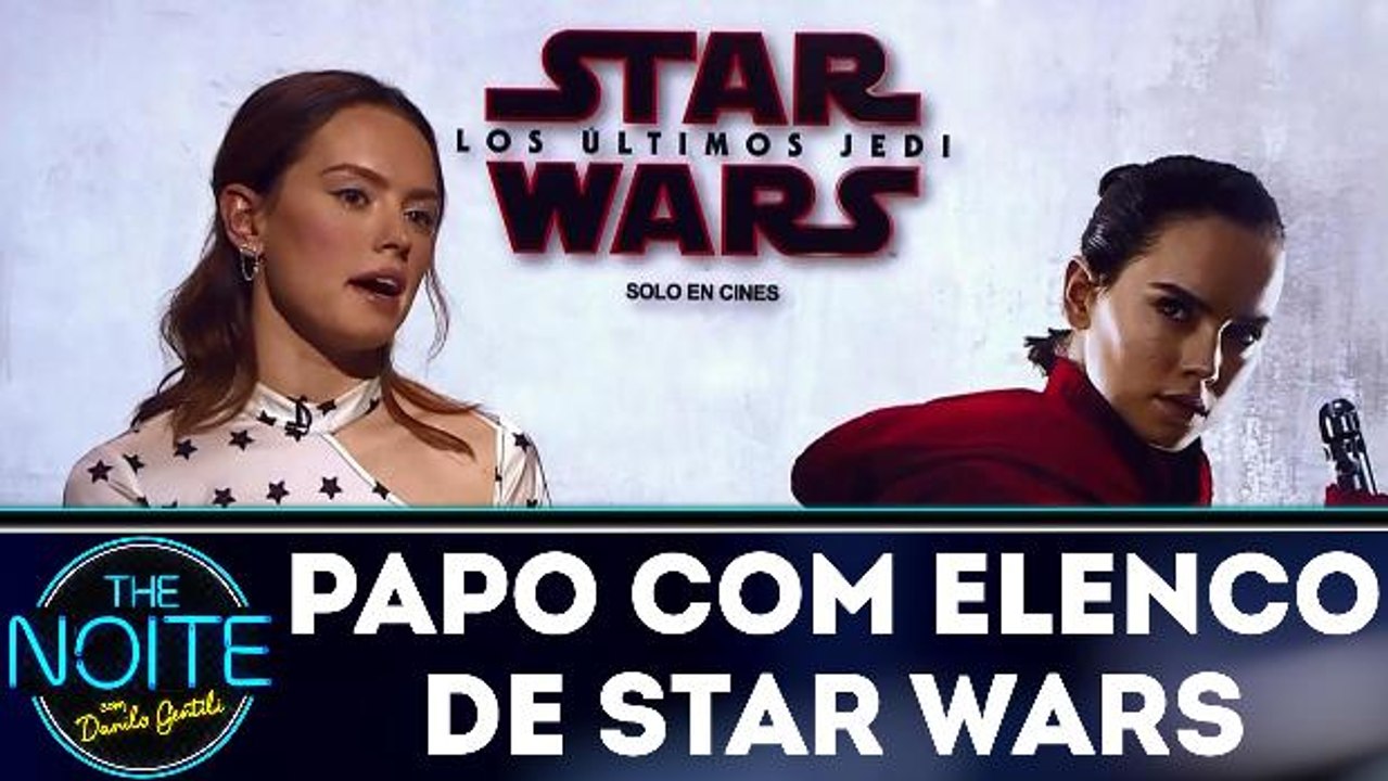 Murilo Couto entrevista elenco de Star Wars