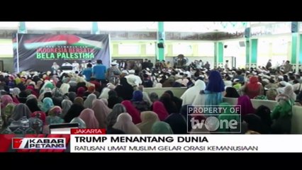 Aksi 'Indonesia Bersatu Bela Palestina' Digelar di Pondok Indah