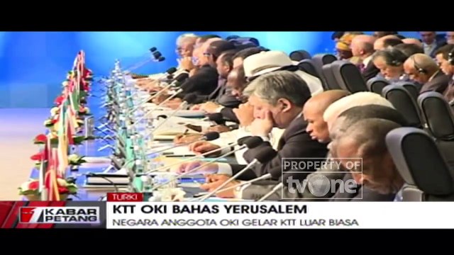 Negara Anggota OKI Gelar KTT Luar Biasa Bahas Yerussalem