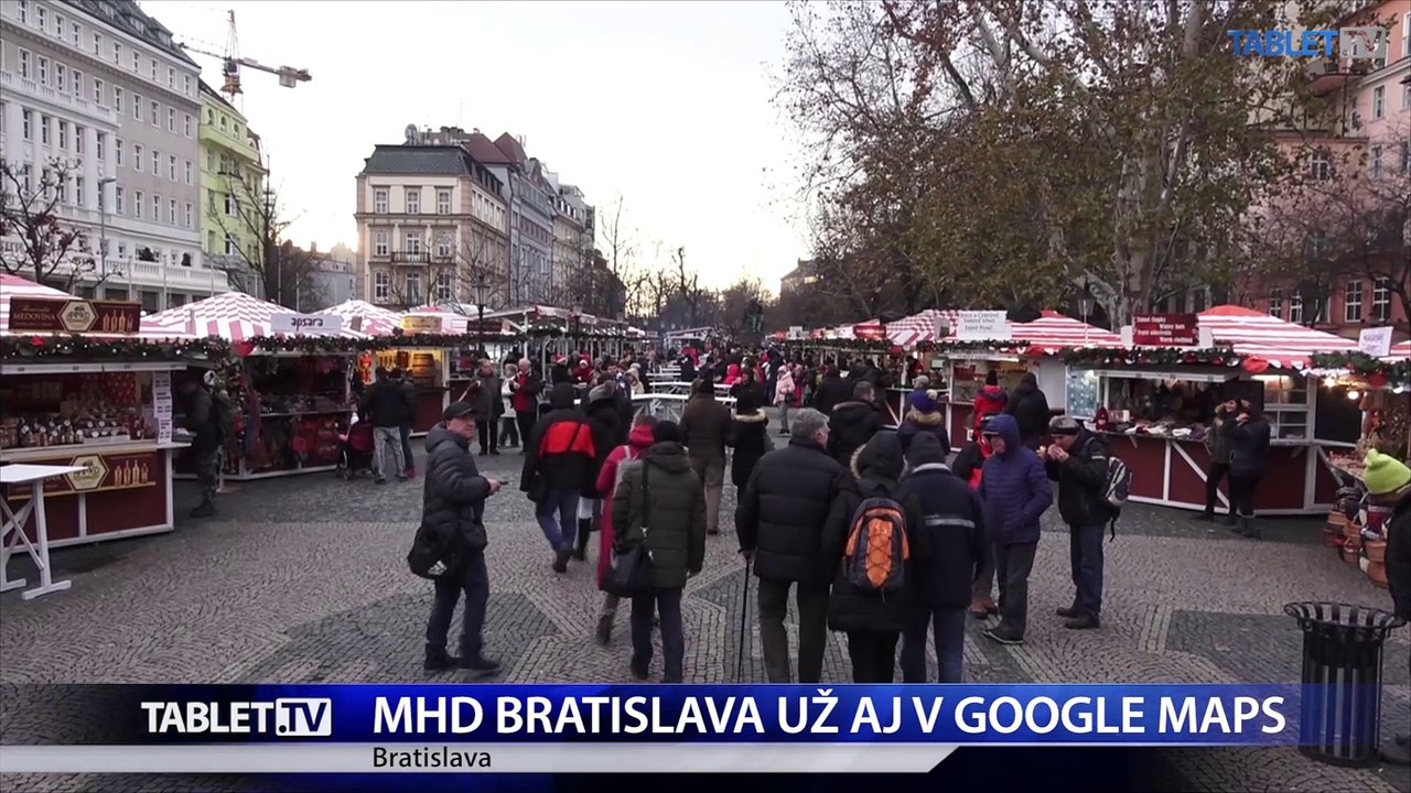 Trasy a cestovný poriadok bratislavskej MHD je už aj na mapách Google