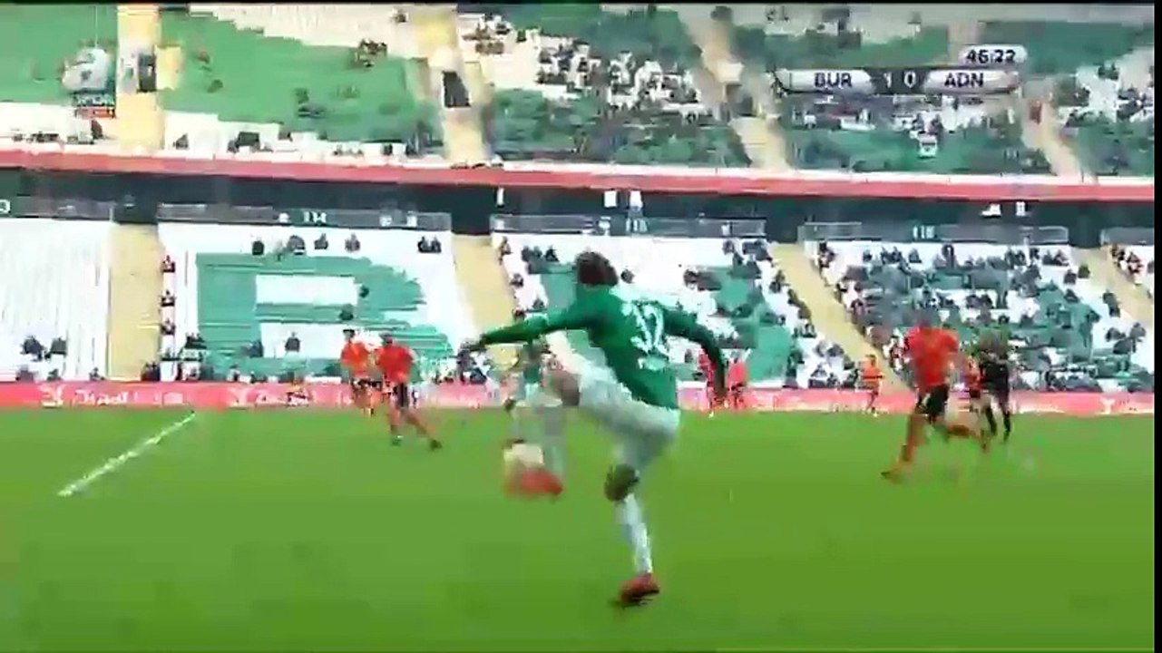 Yakup Demir Own Goal - Bursaspor vs Adanaspor 2-0  12.12.2017 (HD)