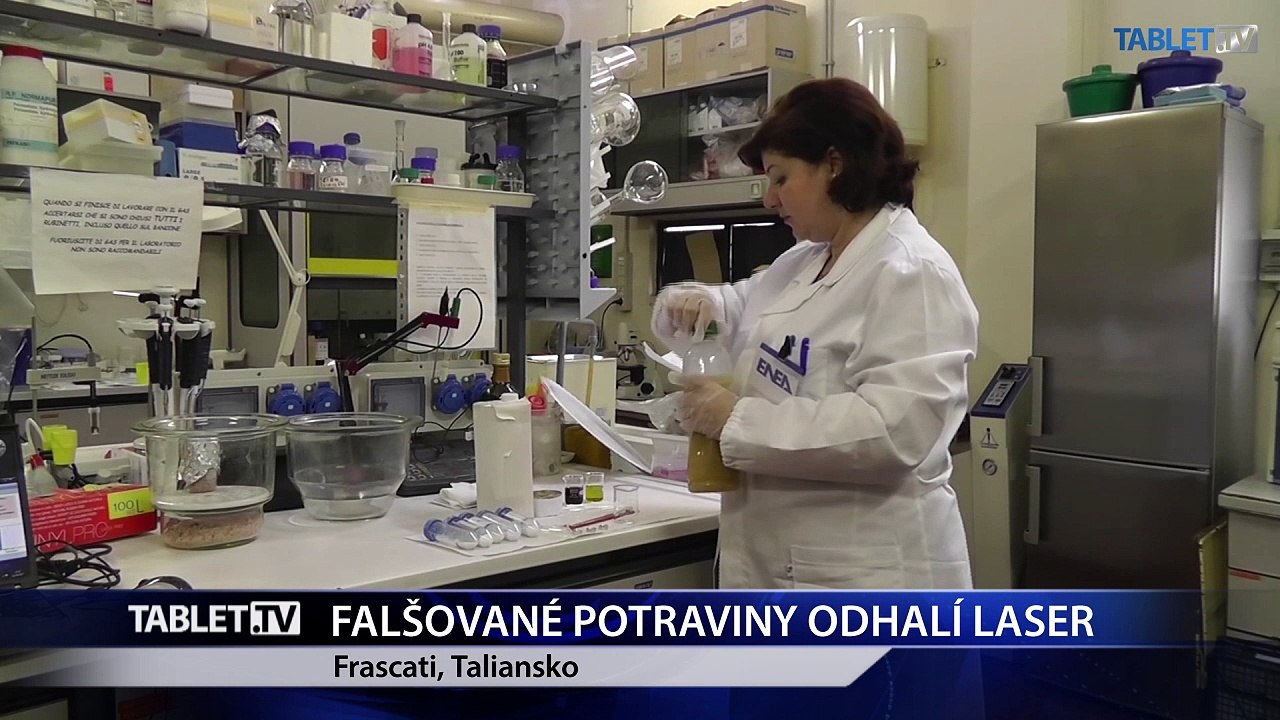 Falšované potraviny odhalí laser