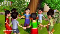 Ringa Ringa Roses  Ring Around the Rosie -3D Kids Songs  Nursery Rhymes for children