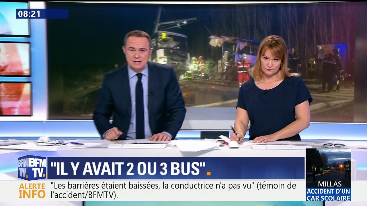 Focus Première: Retour sur la collision entre un car scolaire et un TER à Millas