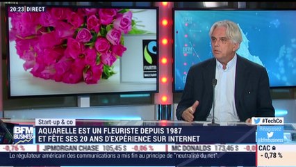 Start-up & Co: Aquarelle, pionnier de la livraison de fleurs sur internet - 14/12