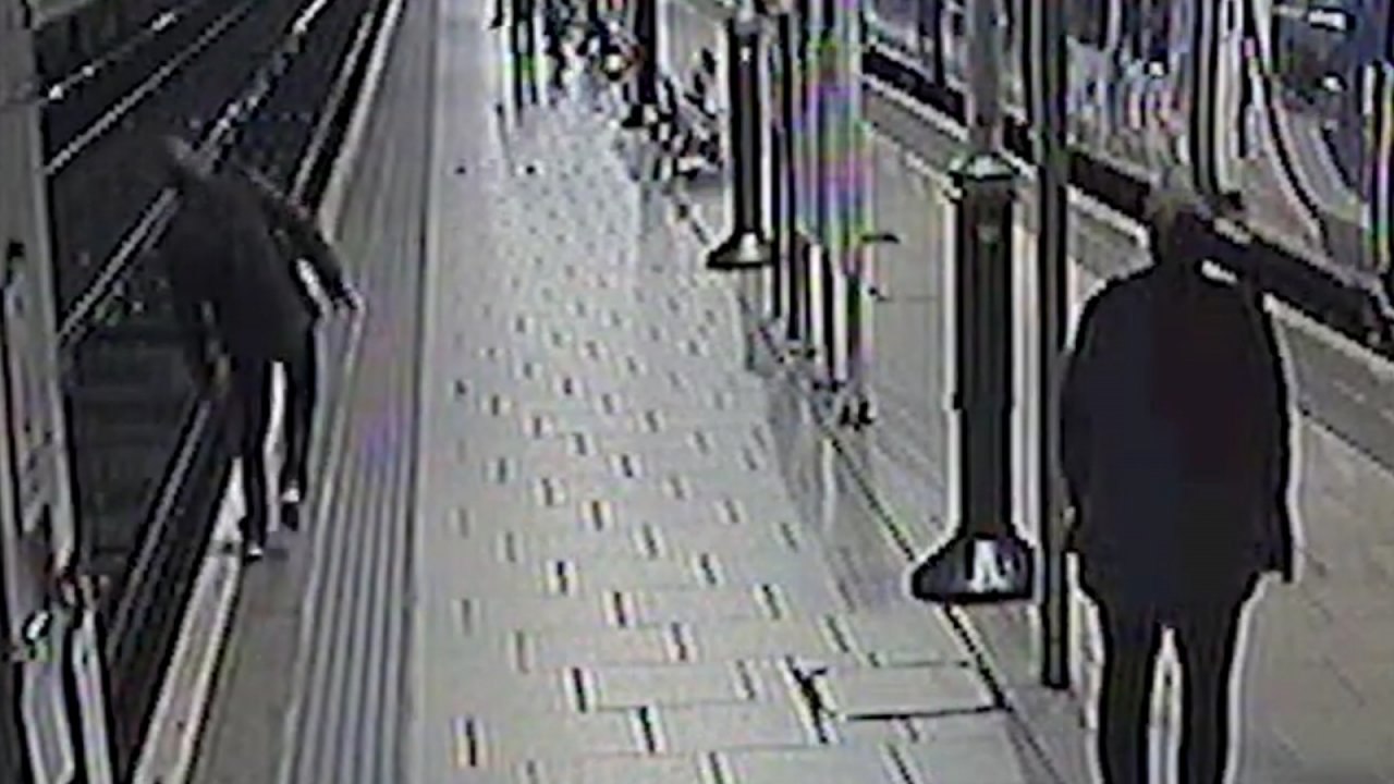Compilation Of Drunken Travelers Falling On To Train Tracks
