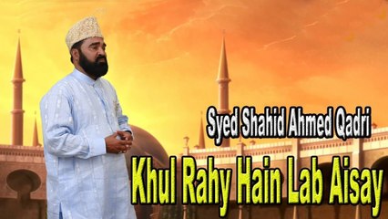 Syed Shahid Ahmed - | Khul Rahy Hain Lab Aisay | Naat | HD Video