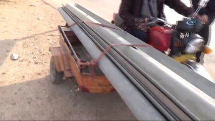 Çalınan Otoban Bariyerlerine Polis Eskortu