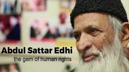 Abdul Sattar Edhi The Richest Poor Man Prominent Social Activist, Ascetic & Humanitarian