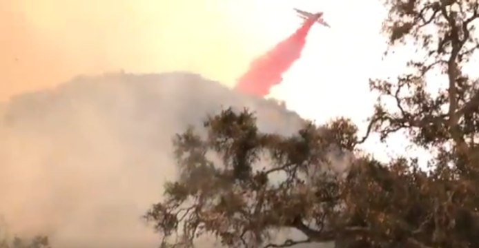 Firefighters Work to Contain California's Thomas Fire