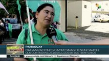 Activistas denuncian violaciones a los DD.HH. en Paraguay