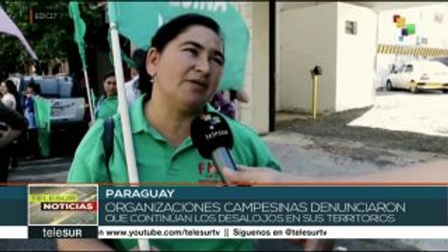 Activistas denuncian violaciones a los DD.HH. en Paraguay