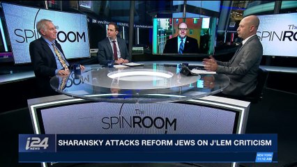 THE SPIN ROOM | Sharansky attacks Reform Jews on  J'lem criticism | Tuesday, December 12th 2017