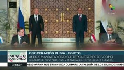 Moscú y El Cairo acuerdan construcción de planta nuclear egipcia