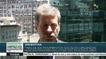 Argentina: fuertes protestas en rechazo al Foro OMC