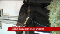 Famous Jockey Rescues Horses During Lilac Fire