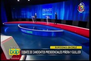 Chile: Sebastián Piñera y Alejandro Guillier protagonizaron tenso debate