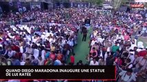 Quand Diego Maradona inaugure une statue de lui complètement ratée (vidéo)