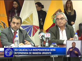 Prefectura de Pichincha asume vía Calacalí-La Independencia