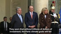 World leaders in Paris seek cash for climate crunch